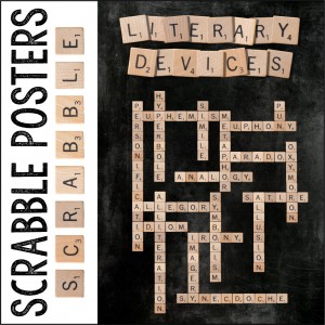 SCRABBLE - Literary Devices